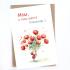 Листівка "Мам, я твоє щастя. Назавжди", 10х15 см