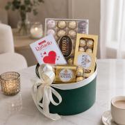  «Шоколадний Ексклюзив» Подарунковий набір (Ferrero Rocher та Raffaello)