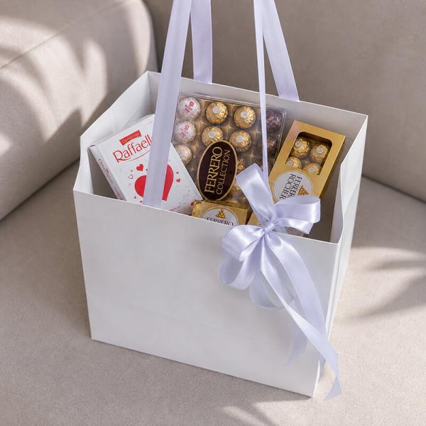  «Шоколадний Ексклюзив» Подарунковий набір (Ferrero Rocher та Raffaello)