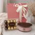 «Романтичний вечір» Подарунковий набір (Свічка WoodWick + Цукерки Ferrero)