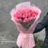 Букет из 25 розовых пионовидных роз Pink Expression