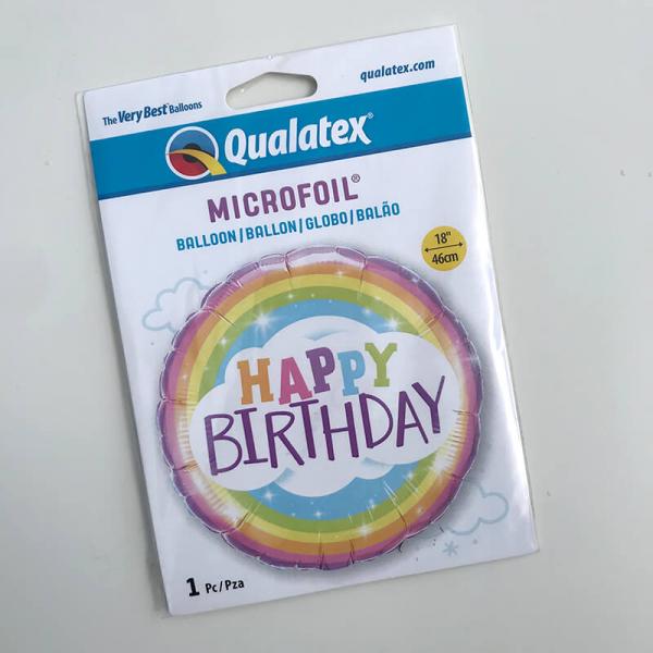 ШАРИК ФОЛЬГИРОВАННЫЙ "Happy Birthday"
