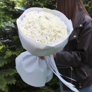 Букет 51 белая гвоздика
