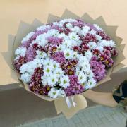 Букет 51 хризантема микс