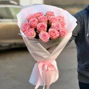 Букет из 15 розовых роз Софи Лорен