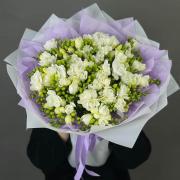 Букет із 51 білої фрезіі